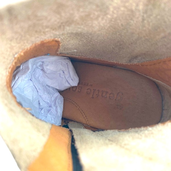 Gentle Souls By Kenneth Cole Best Simple Leopard Fur Ankle Bootie 65 MM, 5.5 - Picture 11 of 12